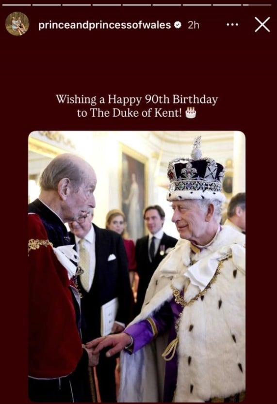 Prince William and Kate Middleton share personal message