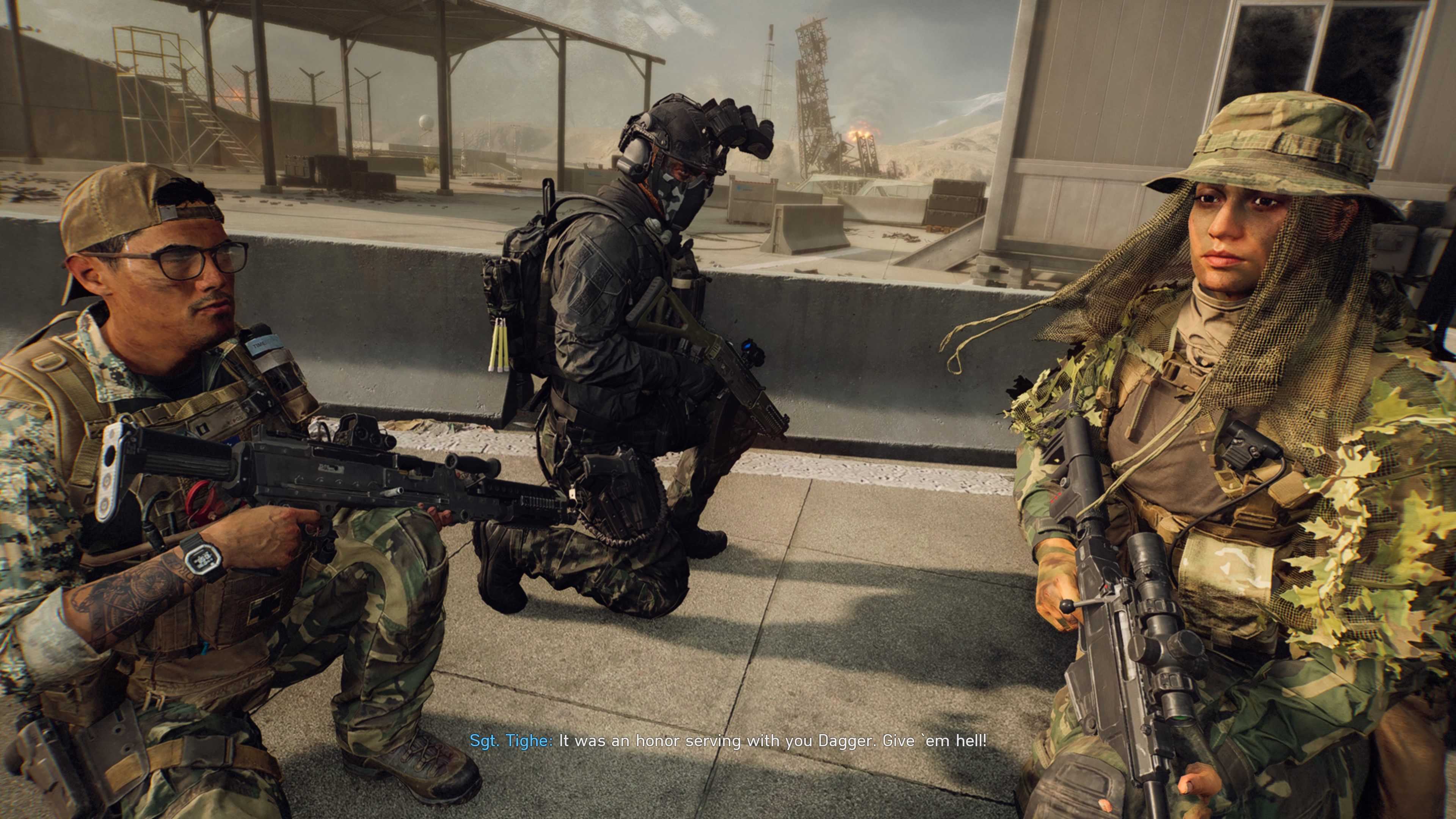 A Battlefield 6 -gameplay screen taken on PS5.