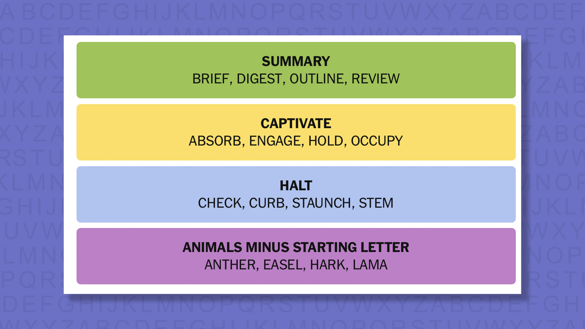 New -Connections Reply to Games 856 on a Purple Background