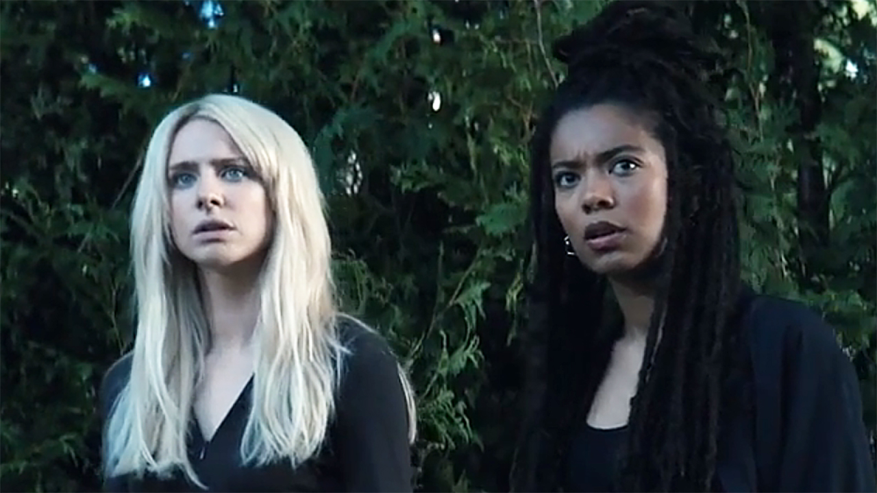 Cate and Marie look surprised in Gen V Season 2 Episode 7