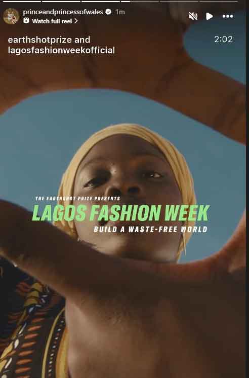 Prince William promotes fashion week ahead of visit to Brazil