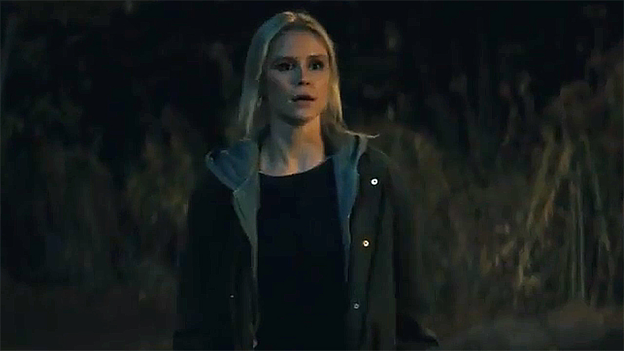 Starlight looks at people standing off camera at night in Gen V Season 2 Episode 8