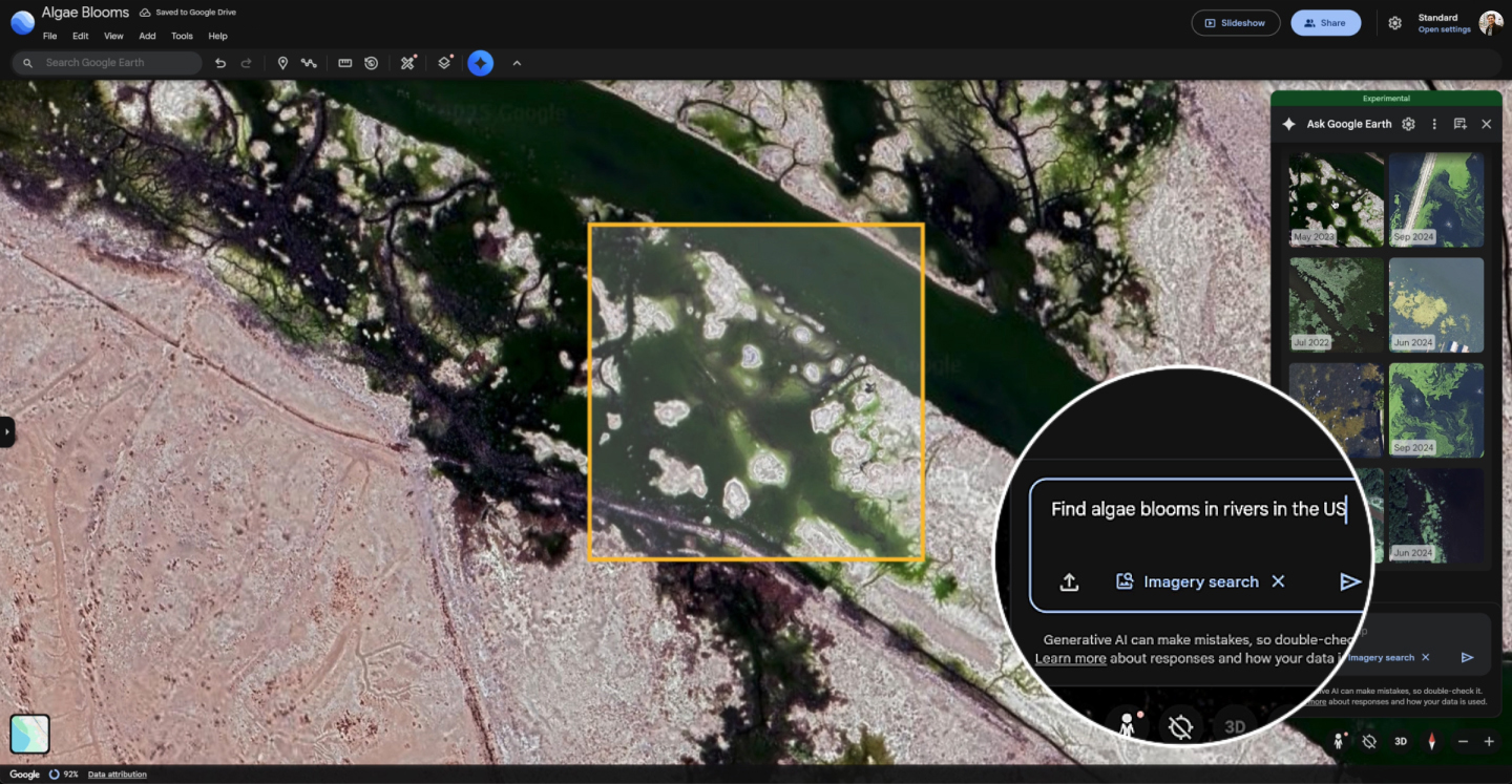 Google Earth AI Gemini Features