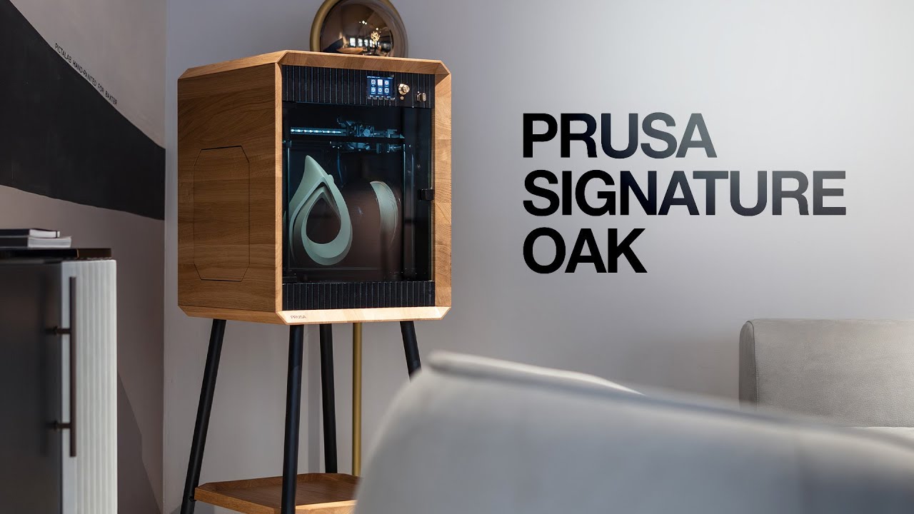 Prusa Signature Oak - Exclusive limited edition of only 250 units - YouTube