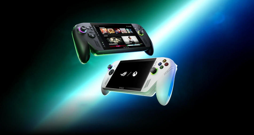 Rendering of the ROG Xbox Ally and Xbox Ally X