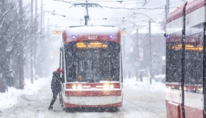 Record-breaking snowfall blankets Toronto, shattering decades-old records