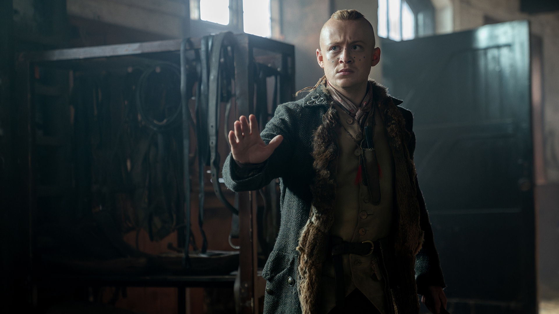 Young Ian reaches out in Outlander Season 7