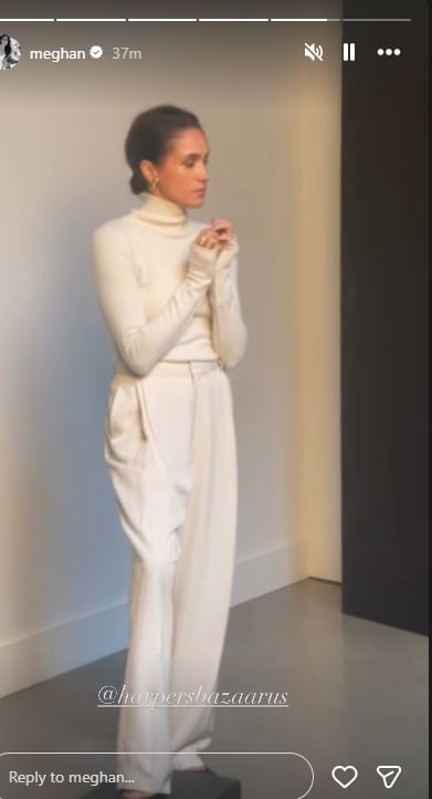 Meghan Markle gives a sneak peek at BTS photos from new interview