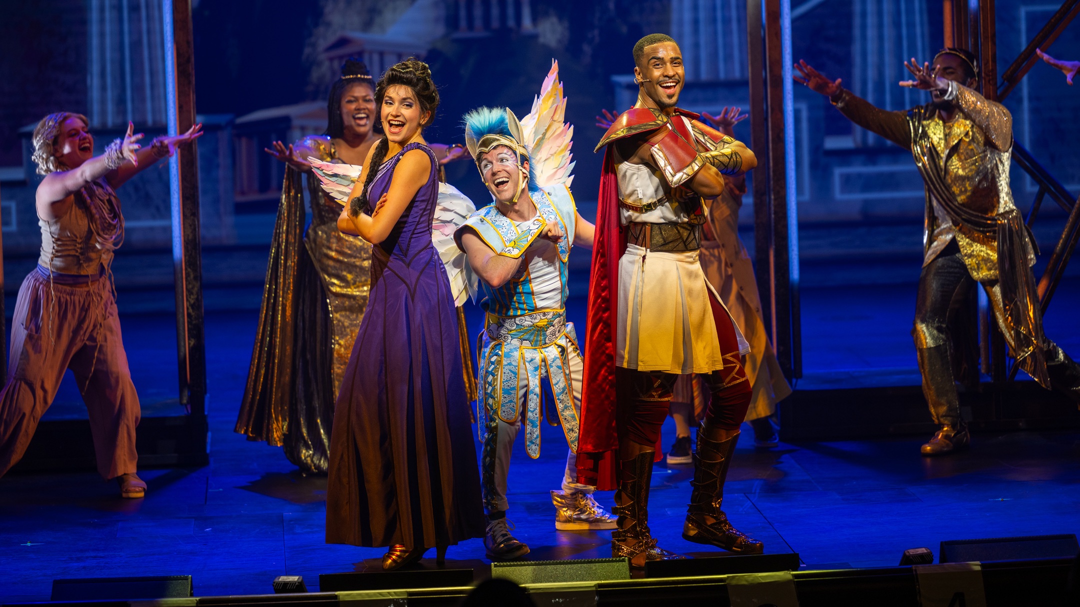 “Disney Hercules” is an all-new Broadway-style retelling of the Walt Disney Animation Studios film developed exclusively for Disney Destiny.