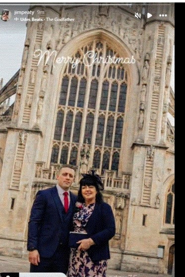 Adam Peaty's brother James shares emotional post after wedding