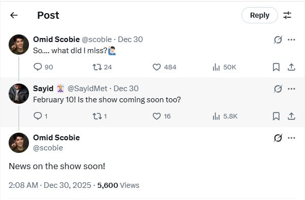 Omid Scobies return hints to Prince Harry, Meghan's big update: 'soon