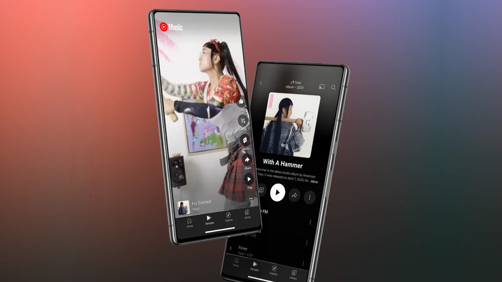 Examples of YouTube Music