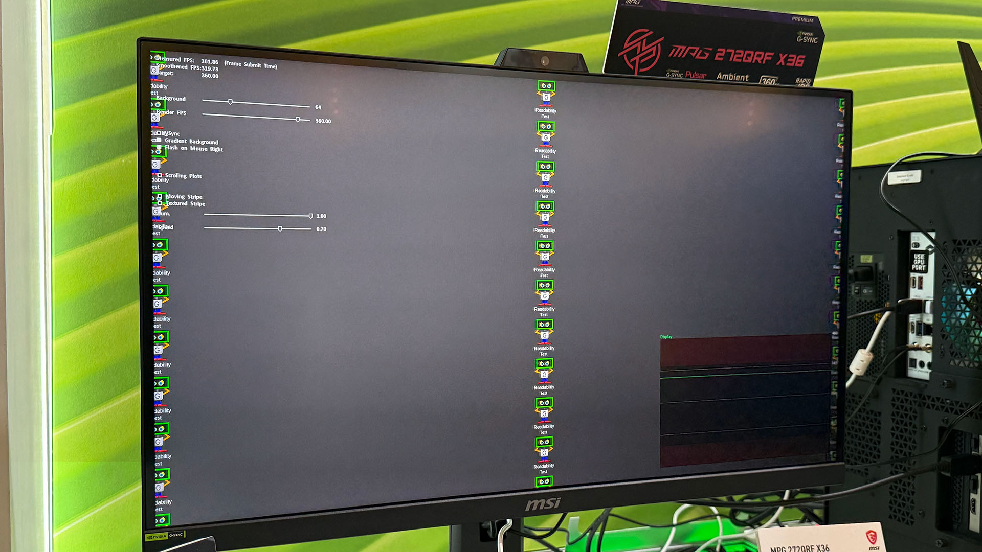 An MSI computer on display at CES 2026