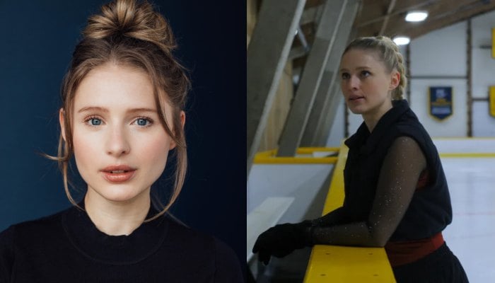 Alexandra Beaton as Elise Russo in 'Finding Her Edge' Netflix cast