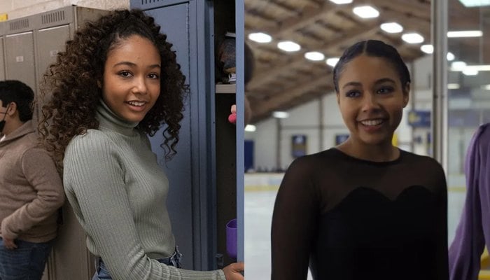 Millie Davis as Riley Monroe in 'Finding Her Edge' Netflix Cast