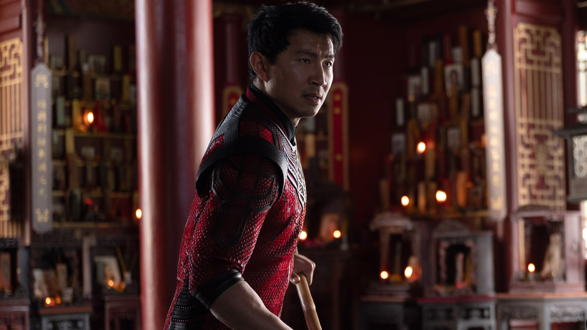 Simu Liu is preparing to fight in Marvel's Shang-Chi movie