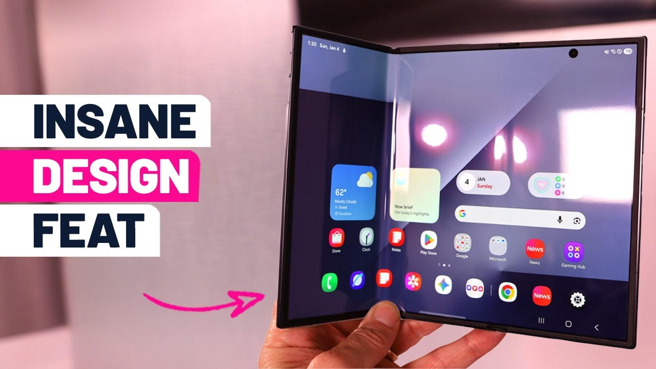 Samsung Galaxy Z Trifold first look: Expert engineering creates an enticing phone and tablet combo - YouTube