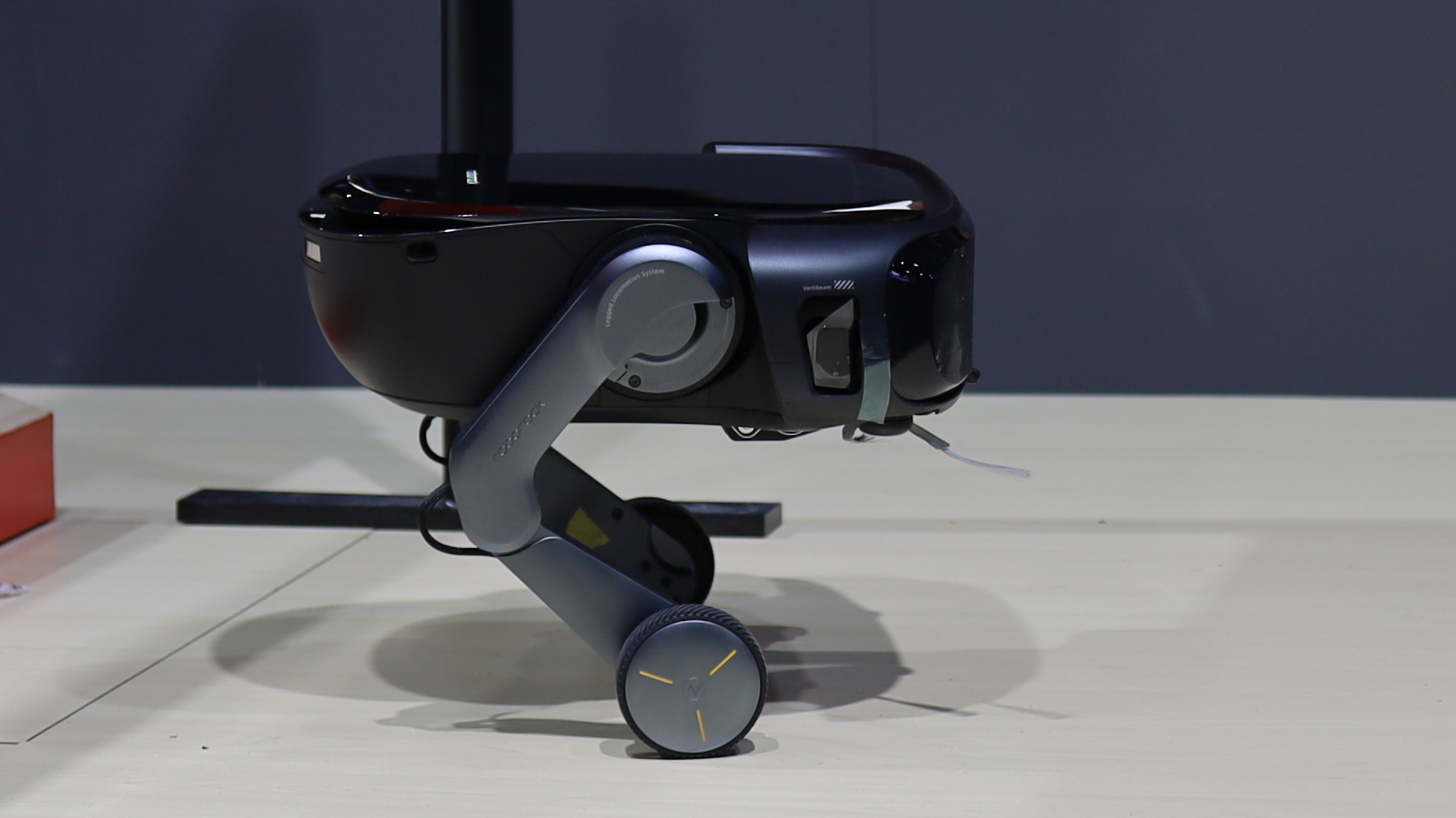 Roborock rover being demonstrated