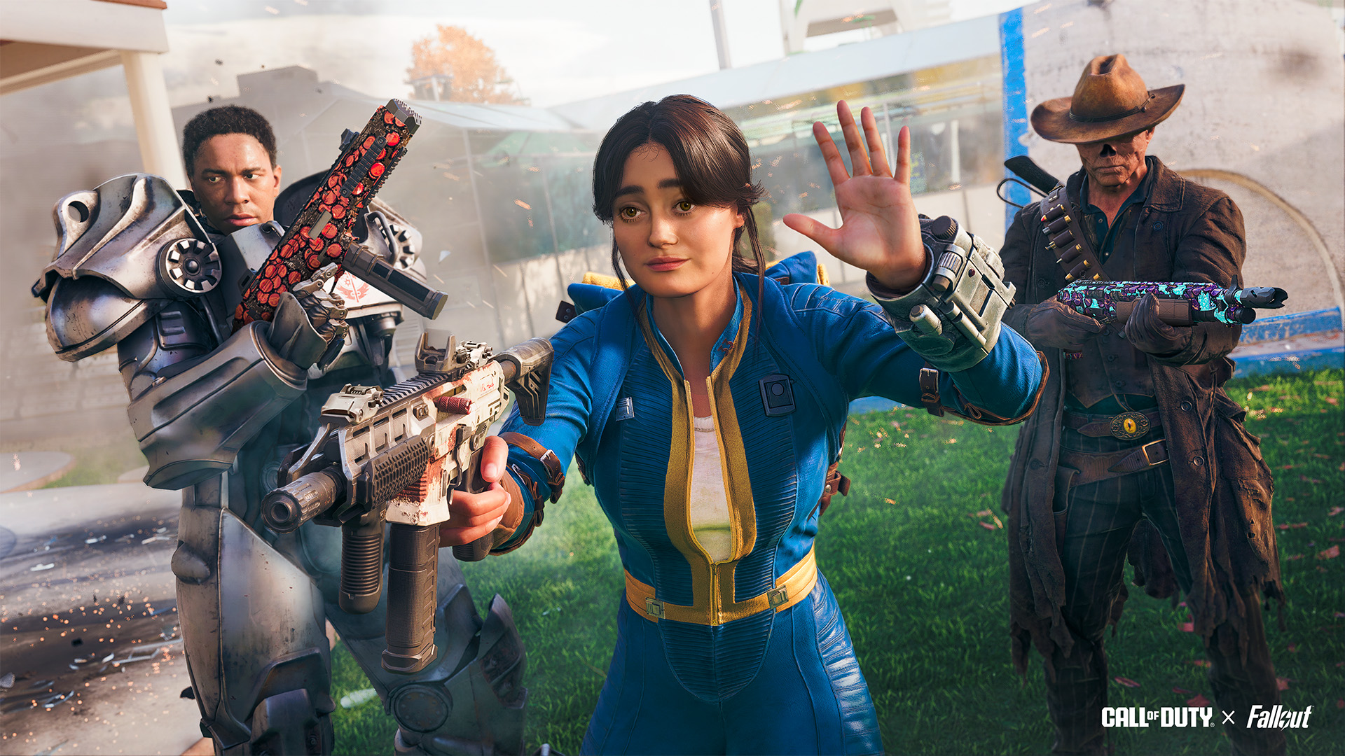 The new operators in the Call of Duty x Fallout crossover.