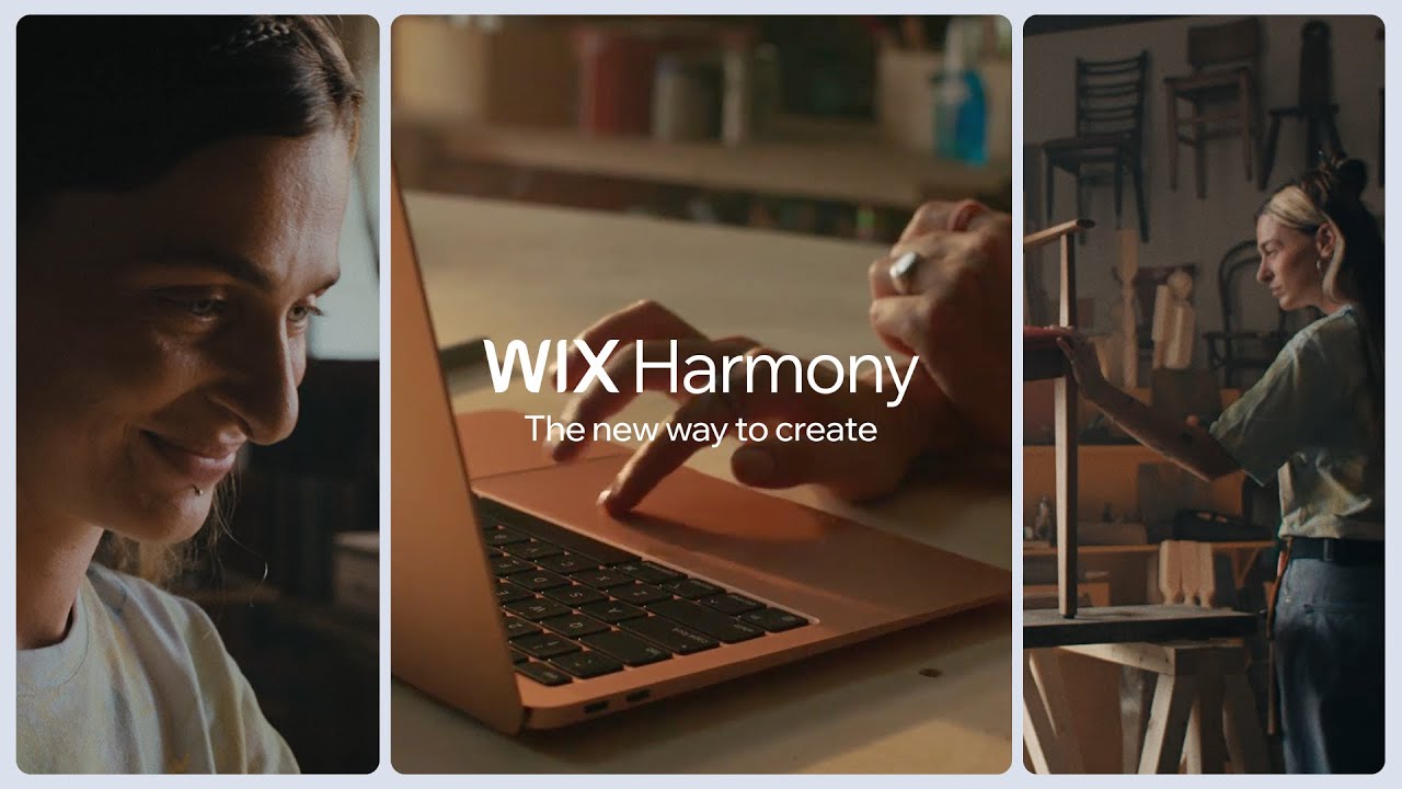 Wix Harmony: Big Game Commercial 2026 | The new way to create - YouTube