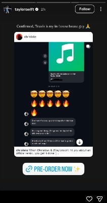 Credit: Instagram/taylorswift