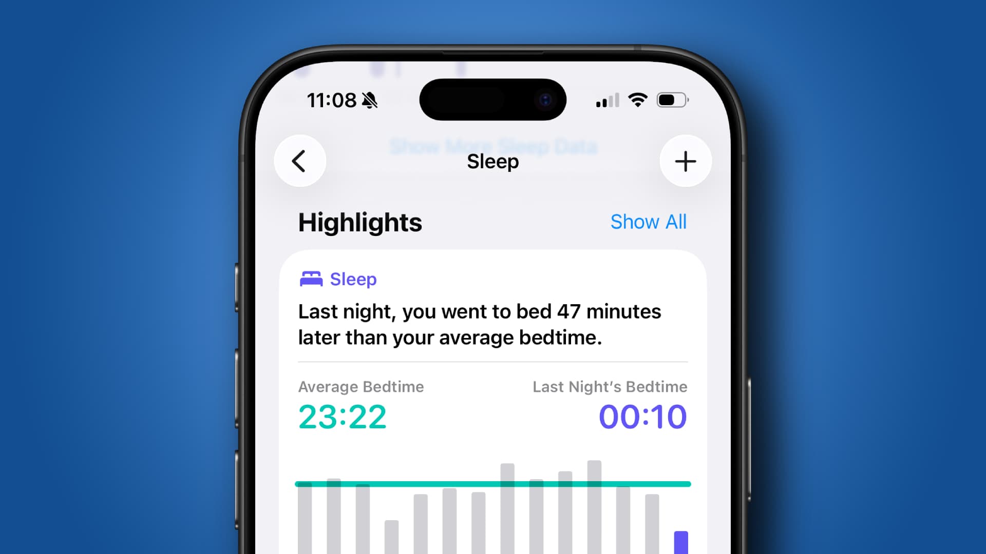 The iOS 26.4 update is running on an iPhone.