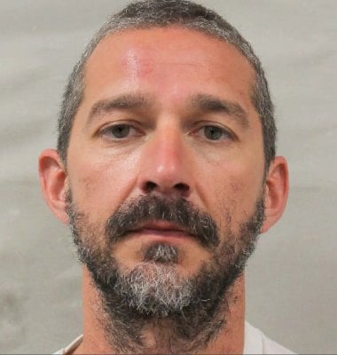 Credit: Orleans Parish Sheriff's OfficeShia LaBeouf's mugshot.