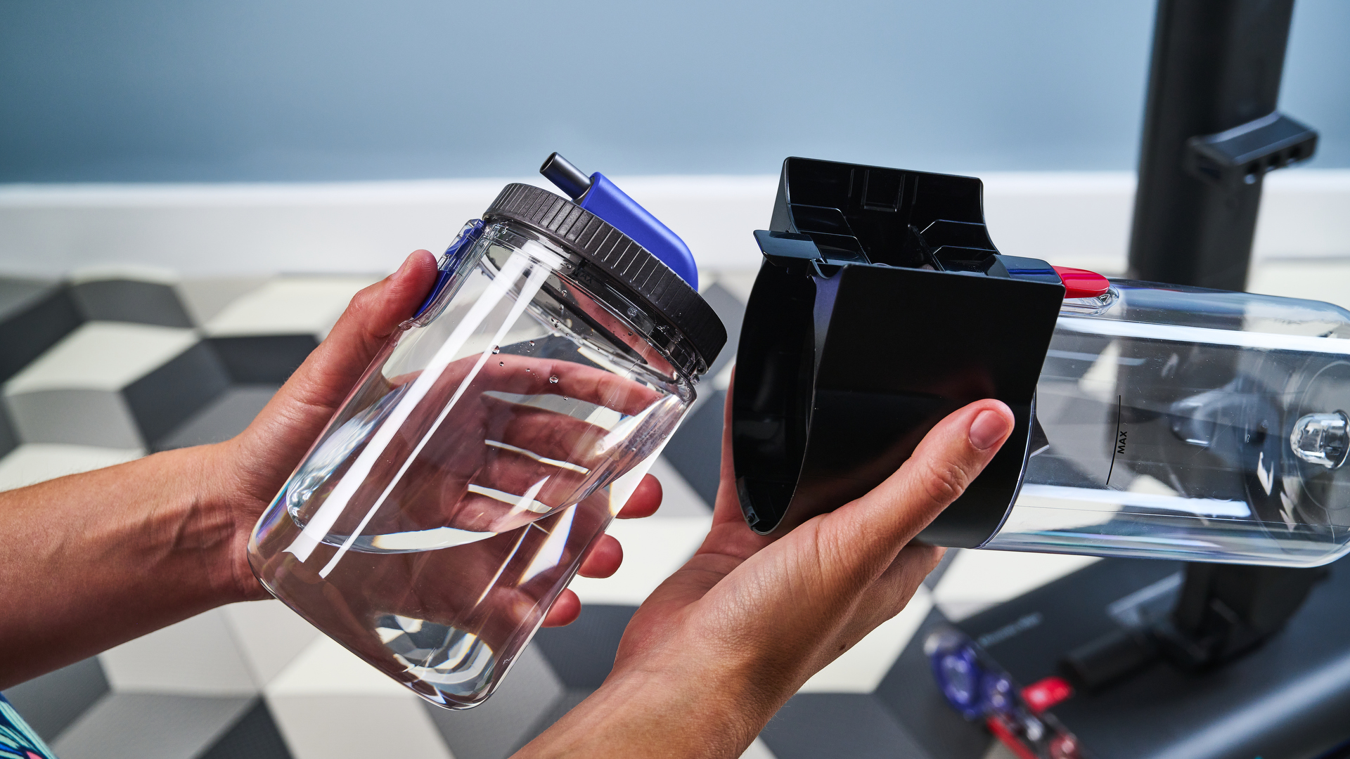 Water containers for Dyson WashG1 wet floor cleaner