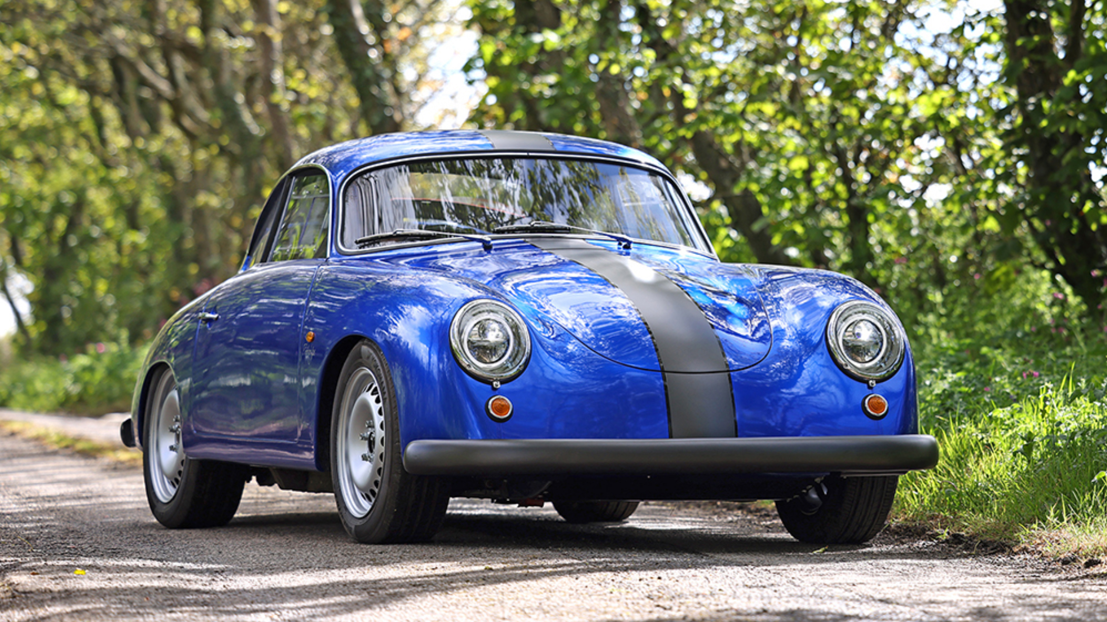 Watt Electric WEVC Ultra-light Electric Coupe parked on a road