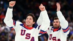 US men's hockey stars dish out huge American pride after winning Olympic gold