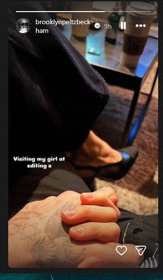 Brooklyn Beckham's official Instagram account