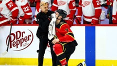 Team USA star Brady Tkachuk bloodied after hit, receives abuse in NHL return