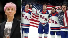 Megan Rapinoe ridicules the US men's hockey team, Trump over