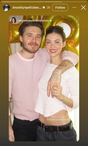 Brooklyn Beckham finally responds to a special birthday wish