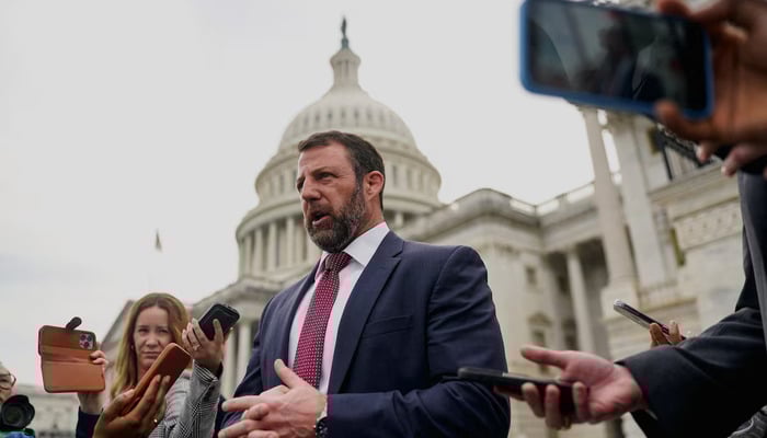 U.S. Senator Markwayne Mullin (R-OK), whom U.S. President Donald Trump is tapping to replace U.S. Homeland Security Secretary Kristi Noem, speaks to members of the media as he leaves the U.S. Capitol after a U.S. Senate vote on DHS funding in Washington, DC March 5, 2026. — Reuters