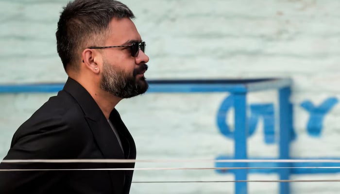 Balendra Shah, a rapper-turned-politician and prime ministerial candidate for the Rastriya Swatantra Party (RSP), looks on as he queues to vote during the general election in Kathmandu, Nepal, March 5, 2026. — Reuters