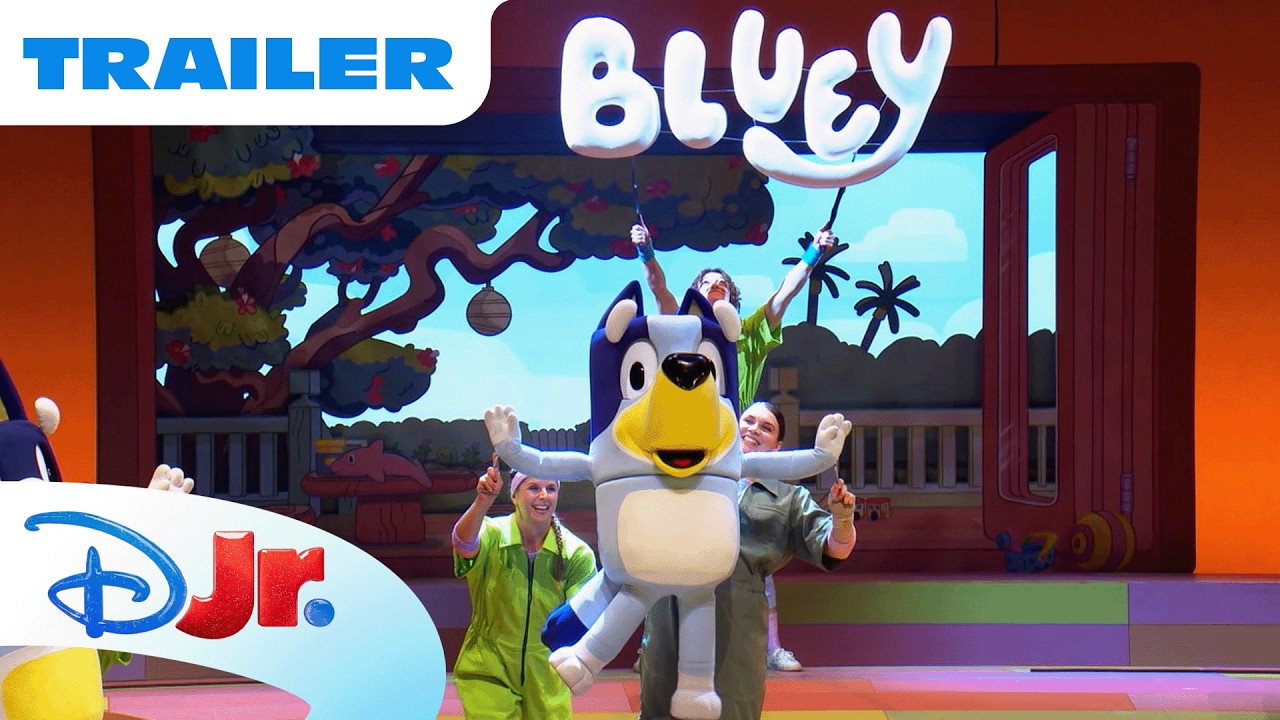 Bluey's Big Play Official Trailer 💙 | Experience Bluey LIVE on stage | @disneyjr - YouTube