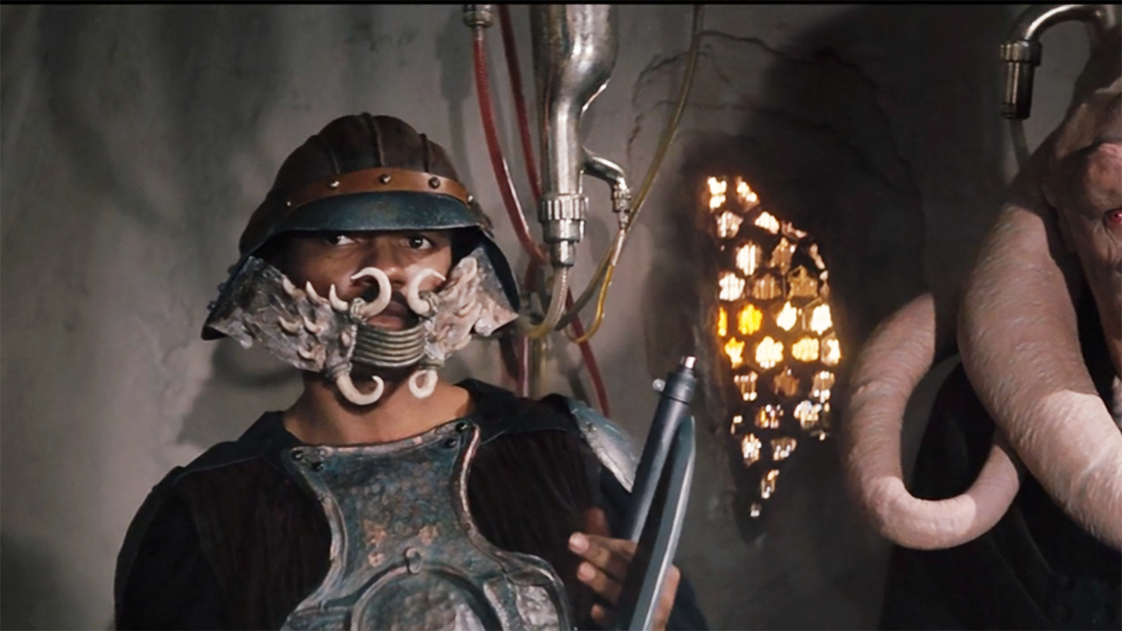 A picture of Lando Calrissian in his Skiff disguise in Star Wars Episode VI