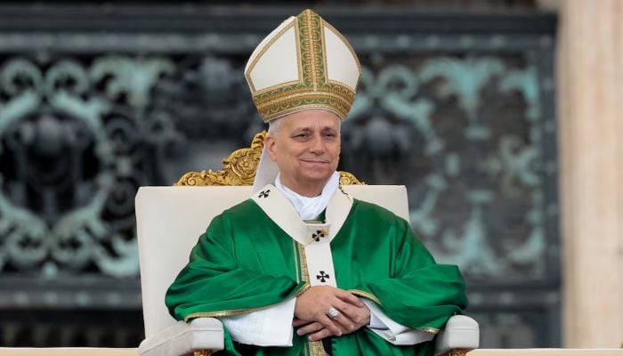 Pope Leo XIV presides over Mass for the Jubilee of the Mission World and the Jubilee of Migrants in St. Peter's Square in the Vatican on October 5, 2025. — Reuters