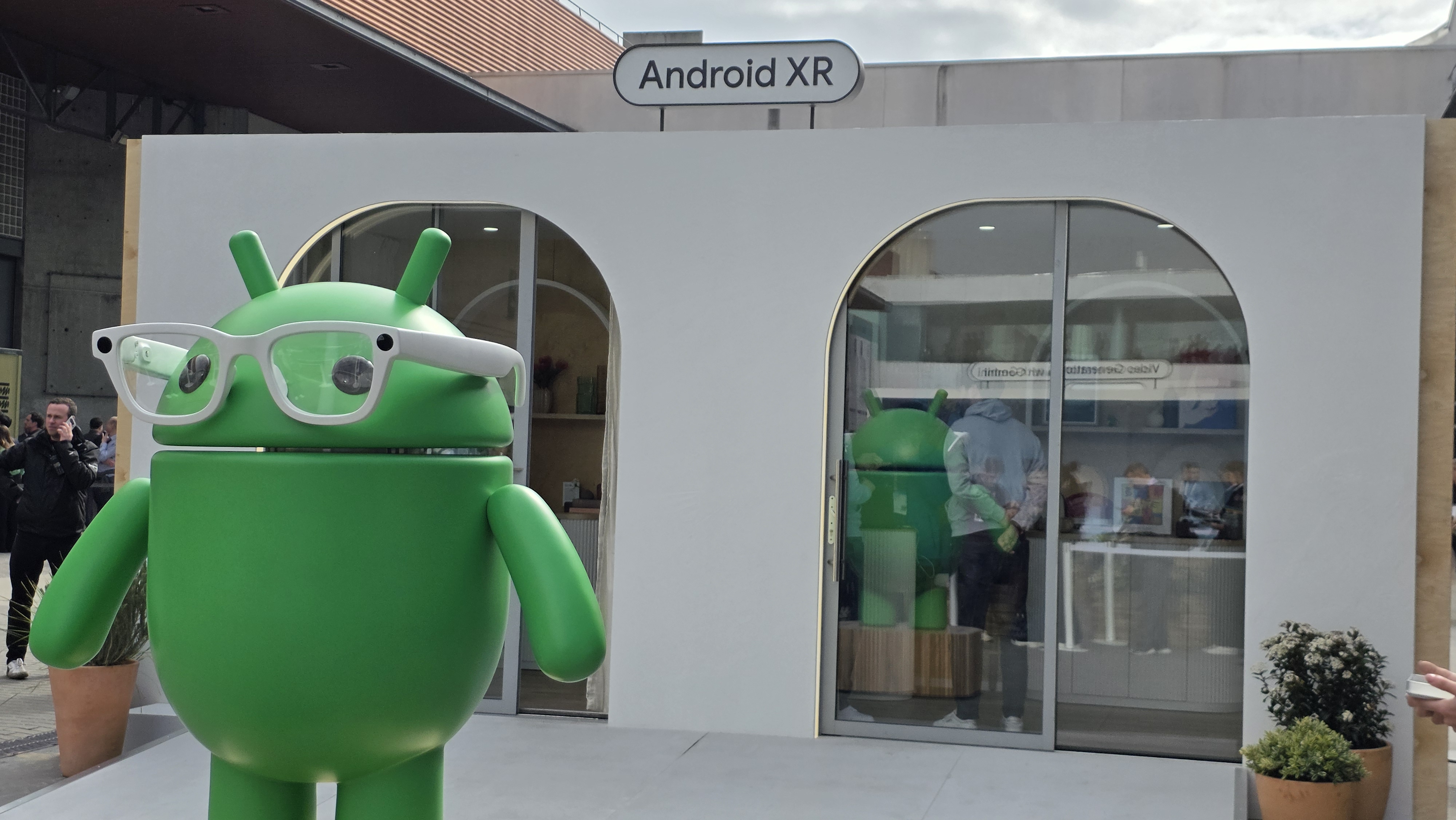 Google AI glasses from MWC 2026