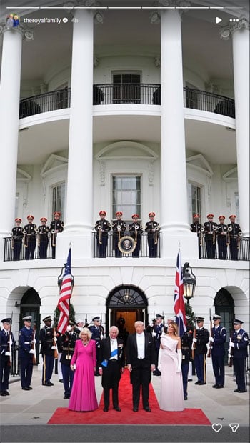 King Charles, Queen Camilla attend a splendid state dinner at the White House