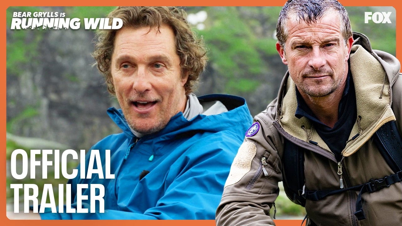 Official Trailer – Bear Grylls Running Wild (Ft. Matthew McConaughey & MORE!) | Reality Club - YouTube