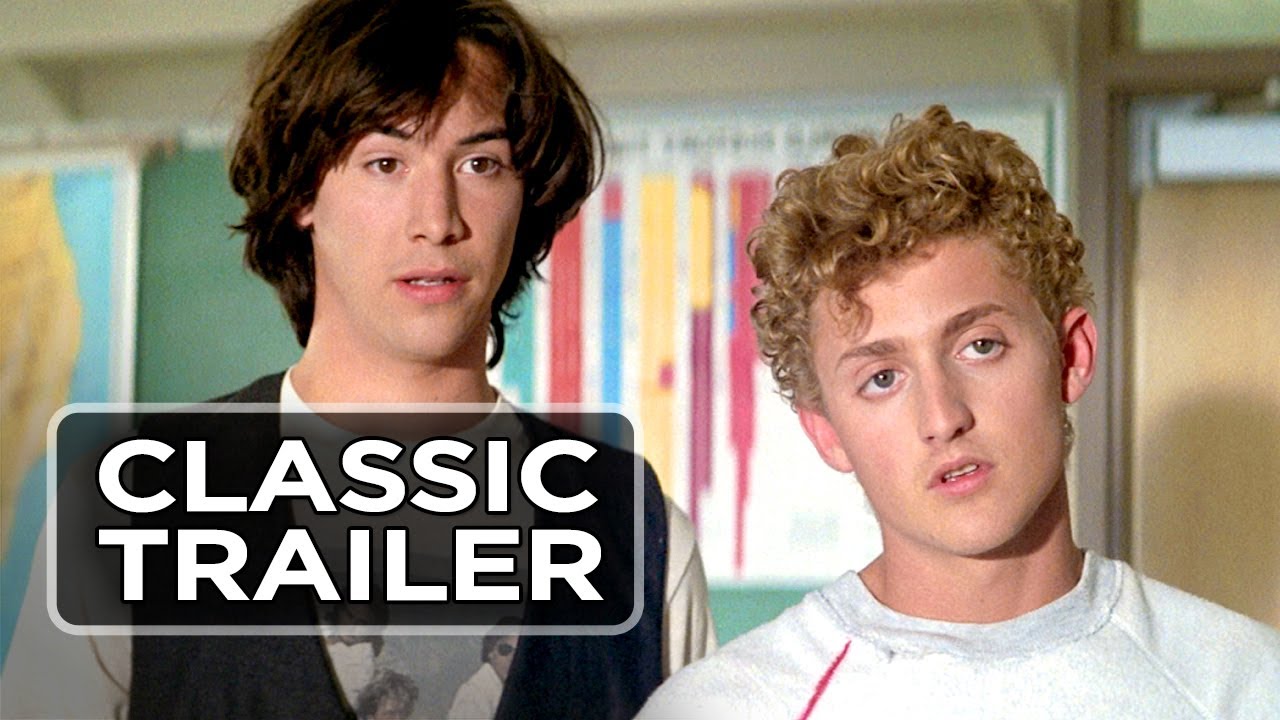 Bill & Ted's Excellent Adventure Official Trailer #1 - Keanu Reeves Movie (1989) HD - YouTube
