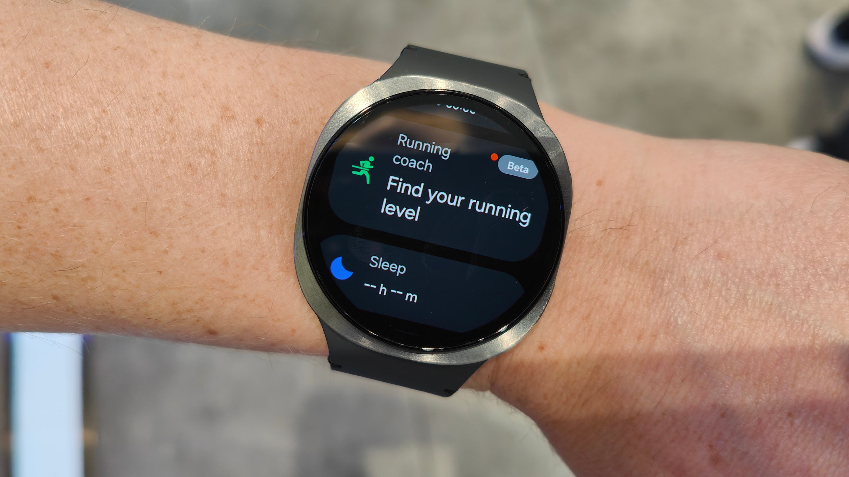 Samsung Galaxy Watch 8 running trainer