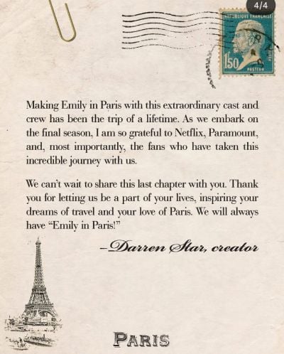 Emily in Paris to wrap up Season 6: Lilly Collins reacts