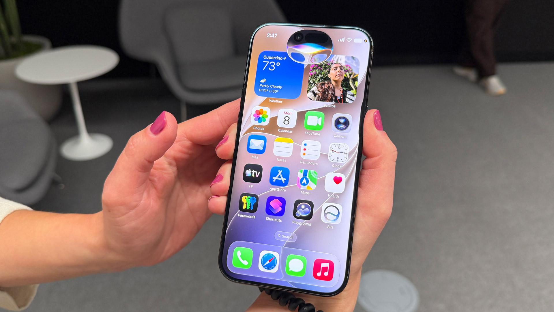 Siri AI demos