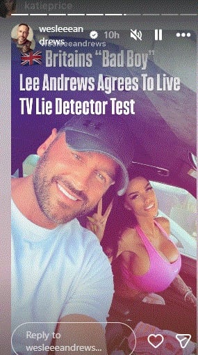 Lee Andrews official Instagram