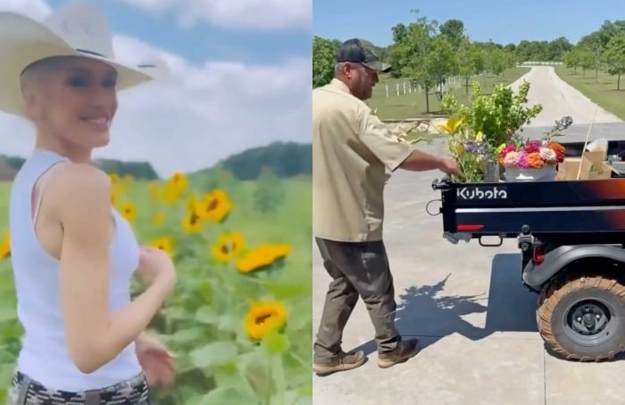Gwen Stefani gives fans a rare glimpse into her life with Blake Shelton