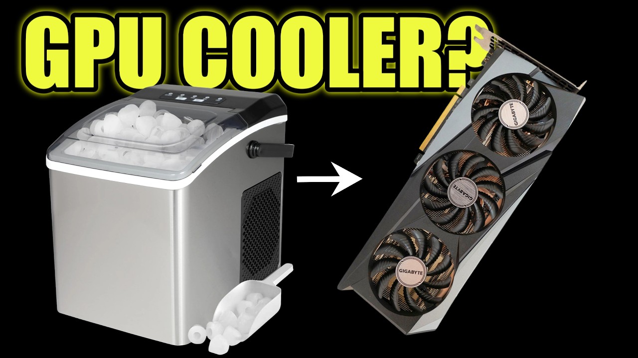 An ice machine should not cool a GPU. I did it anyway. - YouTube