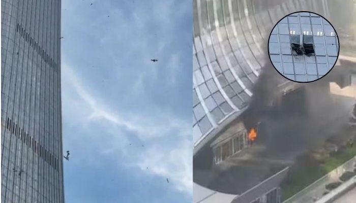 Deadly plane crash hits landmark CITIC Tower in Beijing